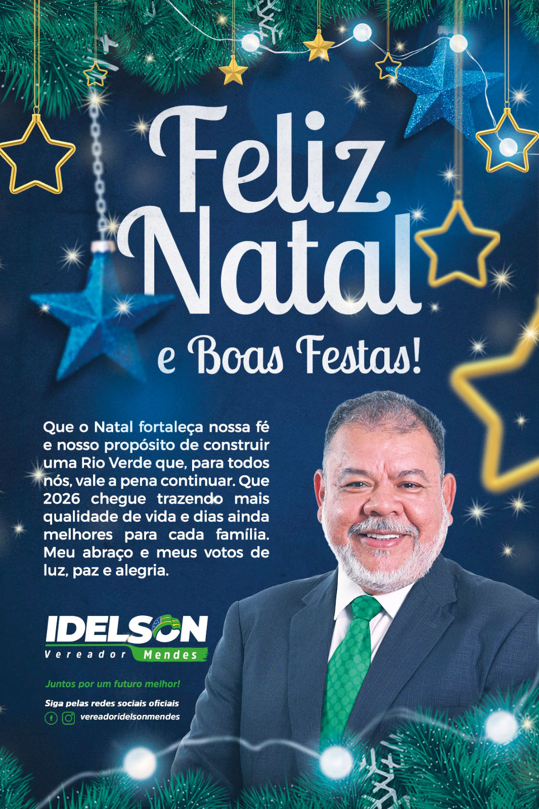 Idelson Mendes - Boas Festas!