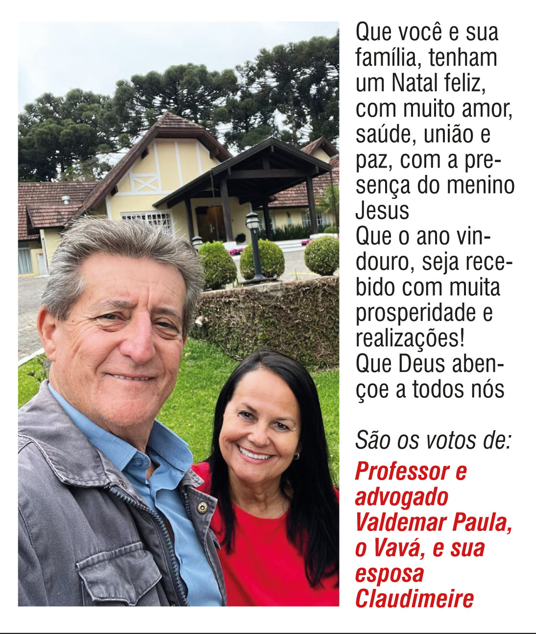 Vavá (Valdemar Paula) - Boas Festas!