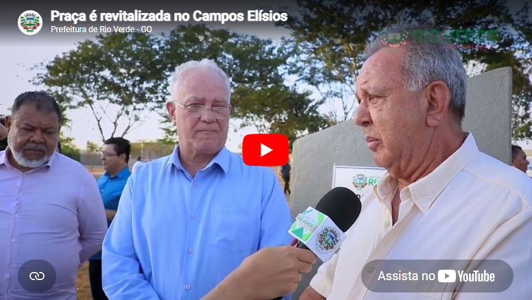 Gestão municipal entrega revitalização da praça “Ione de Moraes Caparelli” à comunidade do Campos Elísios