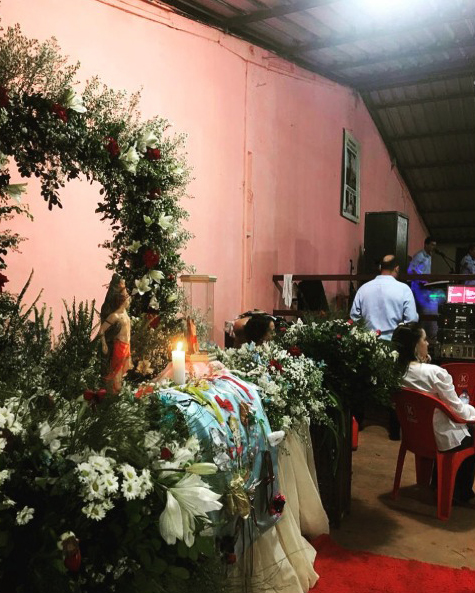 Festa de São Sebastião no povoado de Bahiinha GO