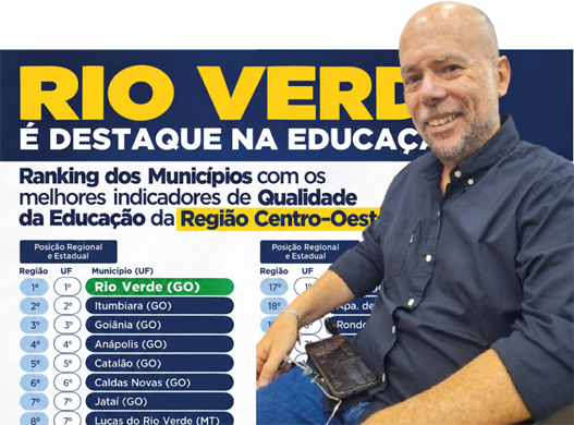 Rio Verde tem a melhor educação do  Centro-Oeste do Brasil, aponta ranking
