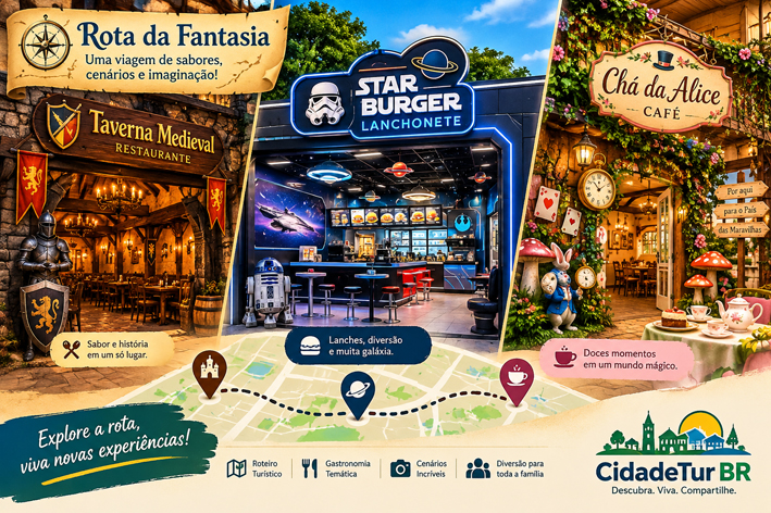 Revolucione o turismo da sua cidade por meio da rota turística 'Mapa da Fantasia'